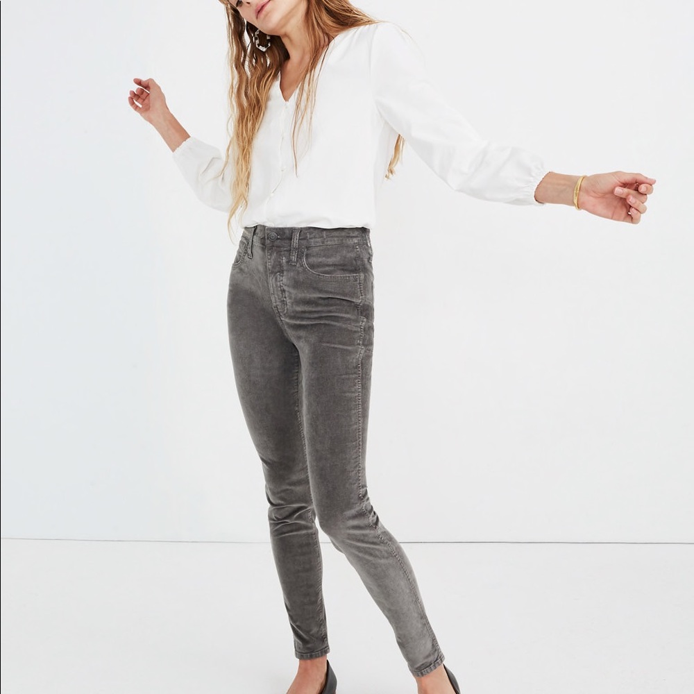 Madewell Petite High Rise Skinny Jeans 10”